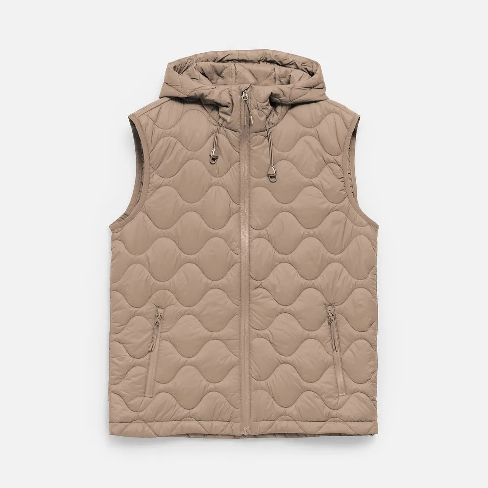 Жилет унисекс Tarnaby, бежевый, размер L