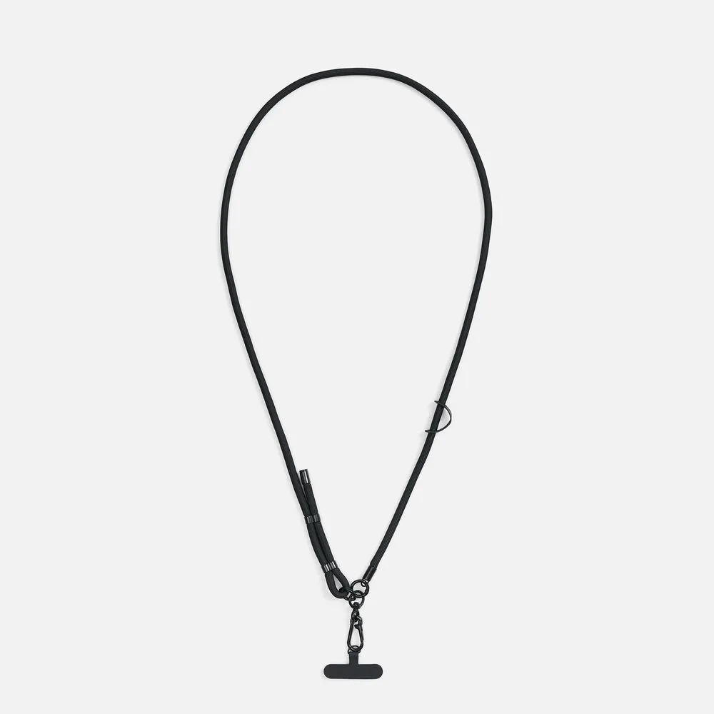 Шнурок для телефона OmniHold, черный