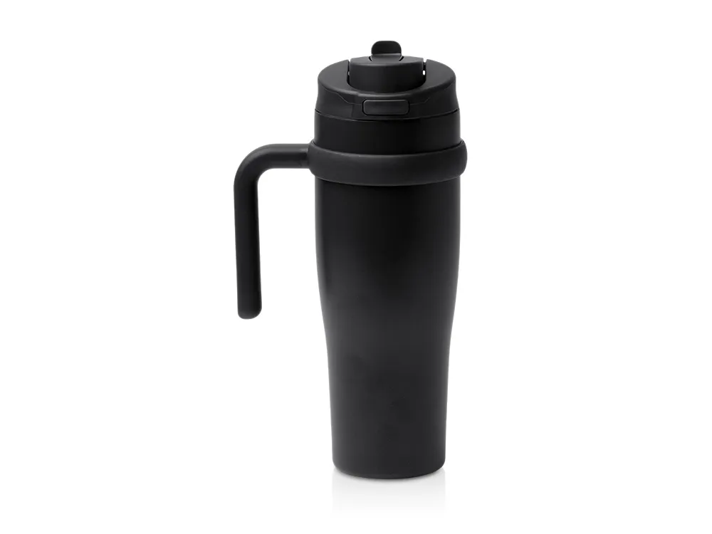 Термокружка KALAM/КАЛАМ с двойными стенками, черный