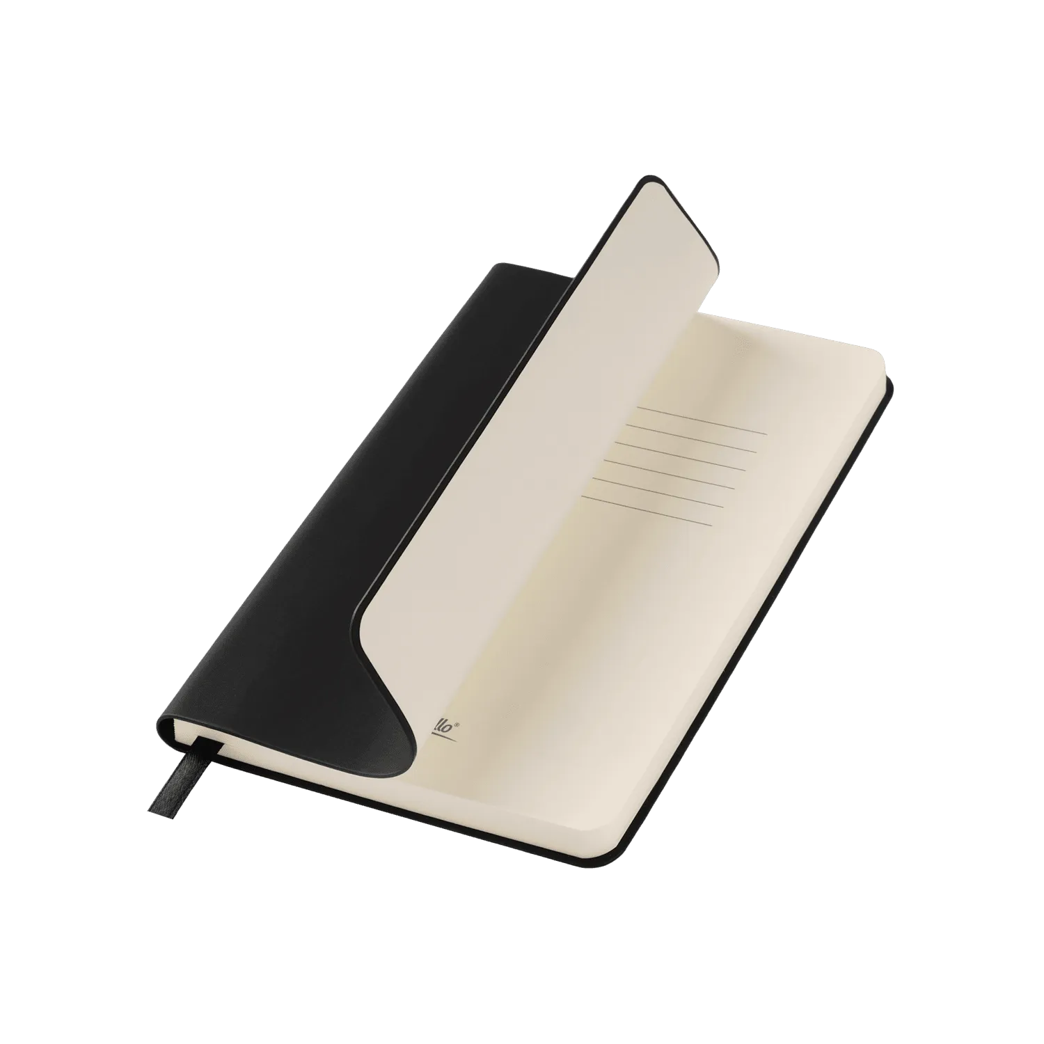 Ежедневник Спарк мини (Spark mini) A6 недатированный, черный