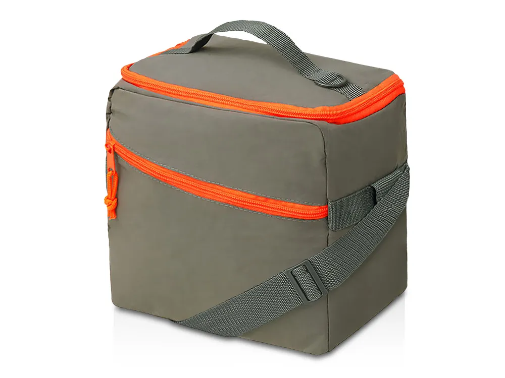 серый/оранжевый