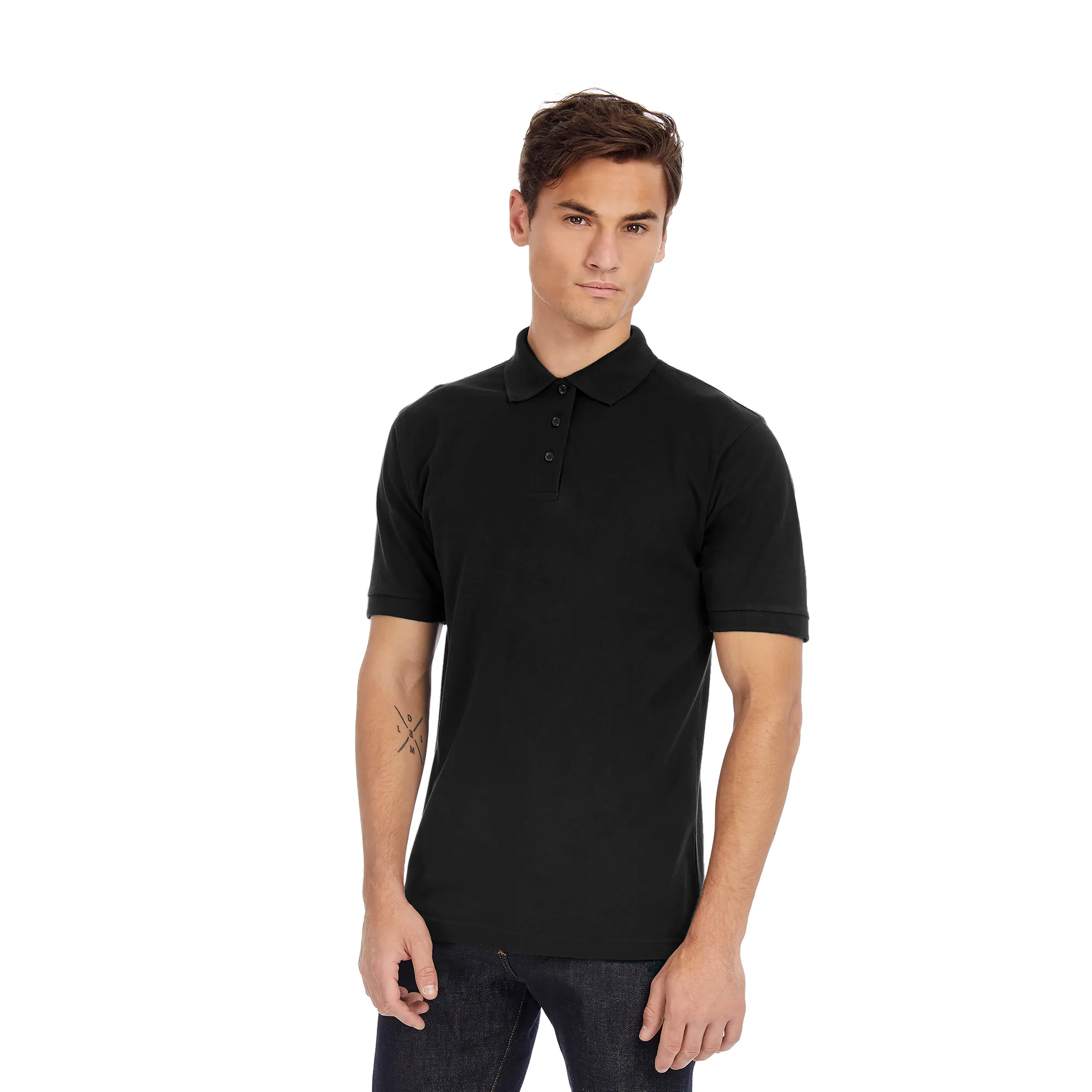 Футболка теннисная Heavymill черный