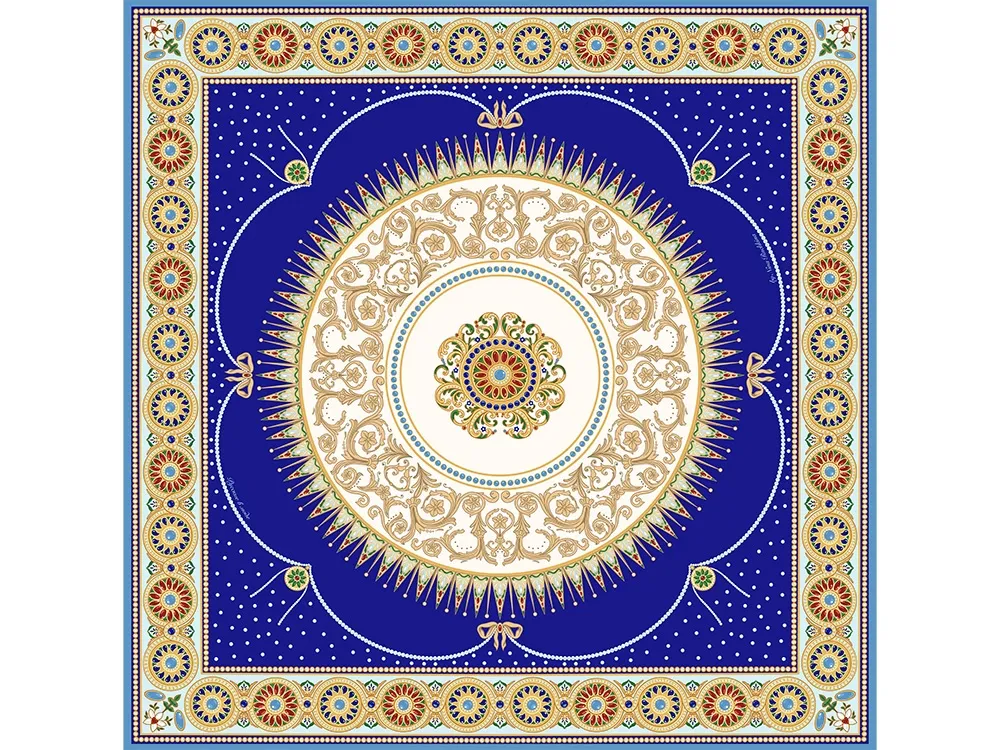 Платок «Павловск. Севрский фарфор»