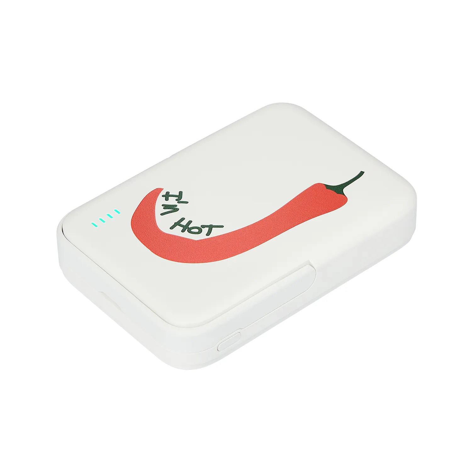 Внешний аккумулятор Юнион PD (Union PD) 10000mAh с функцией беспроводной зарядки 15W, белый Перчик
