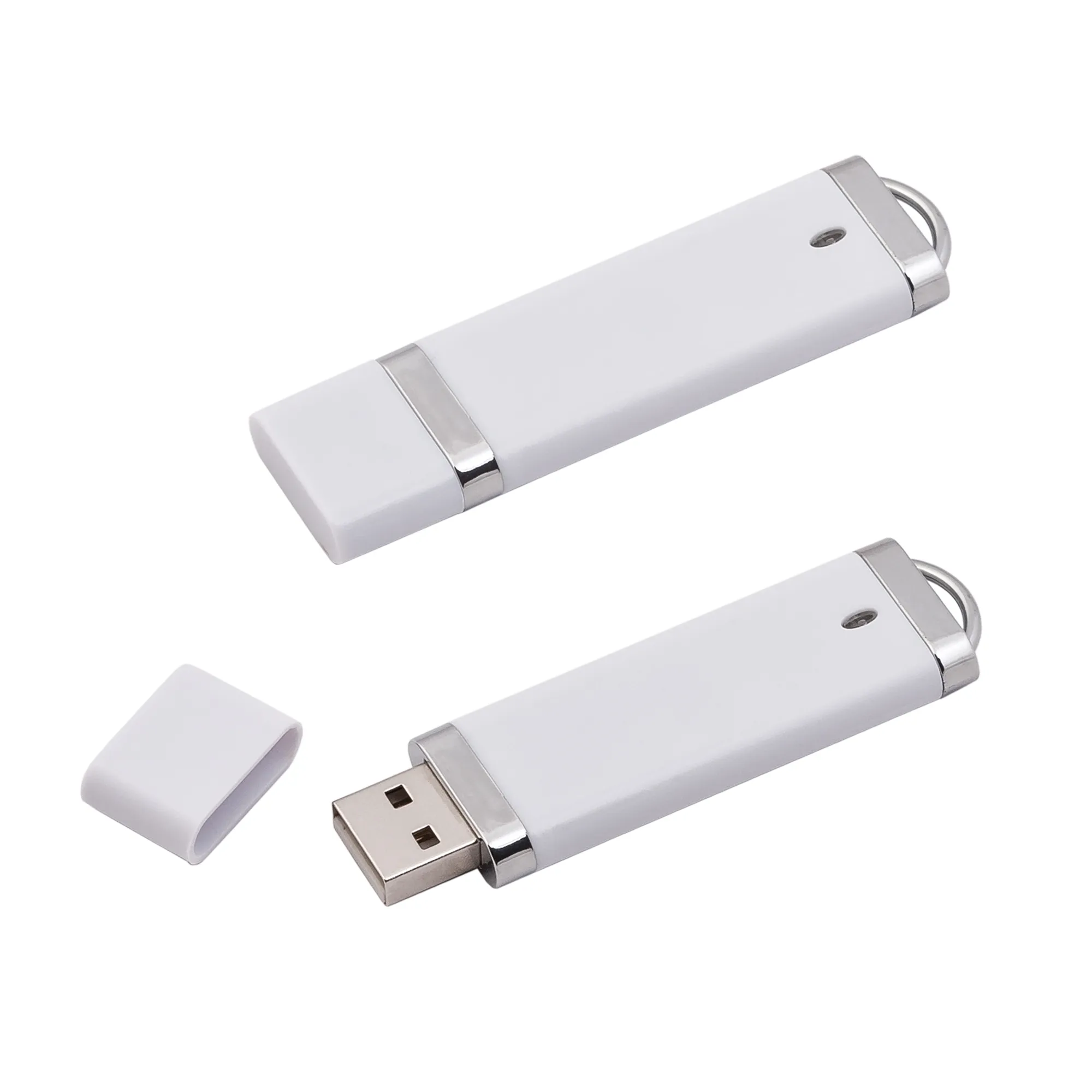 Флеш-карта USB 8GB "Абсолют", белая# белый