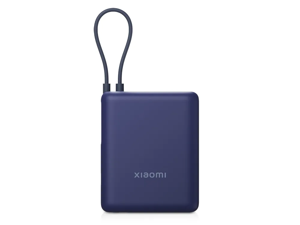 Внешний аккумулятор со встроенным кабелем Xiaomi 33W Power Bank 10000mAh (Integrated Cable) Ice Blue