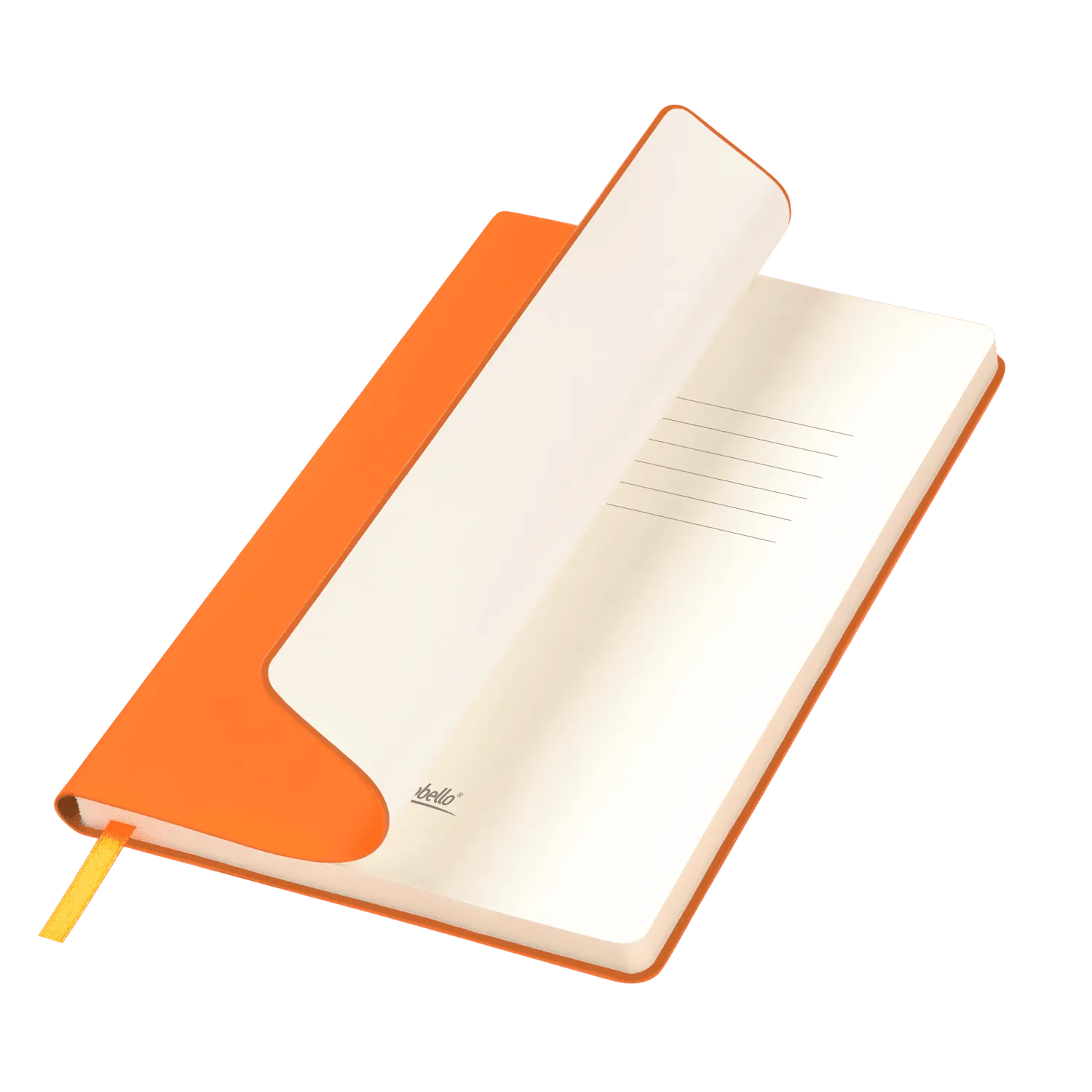 Ежедневник Спарк (Spark) недатированный, оранжевый (без упаковки, без стикера)