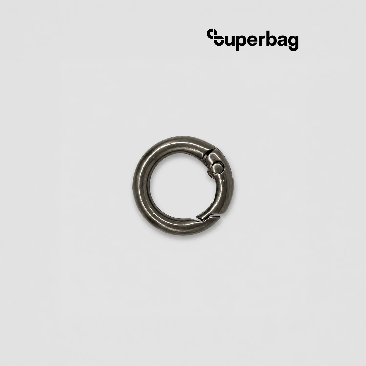 Карабин-кольцо Ring для обвеса, d=2см (чёрный никель)