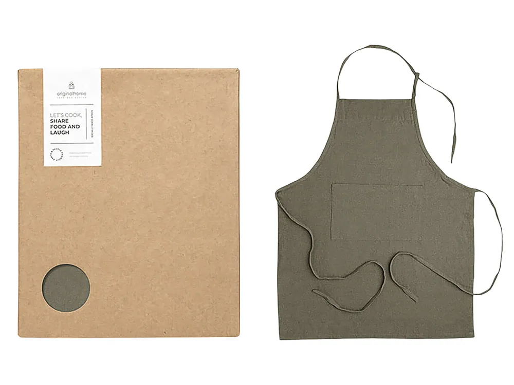 Originalhome фартук из переработанных материалов - Зеленый
