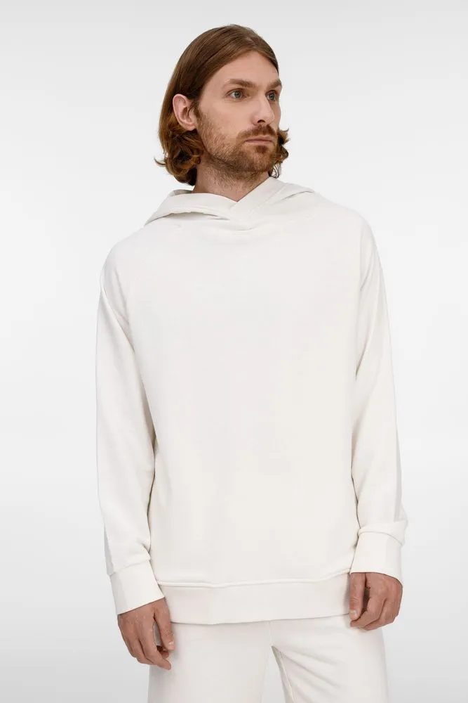 Худи унисекс H5, молочно-белое, размер M/L