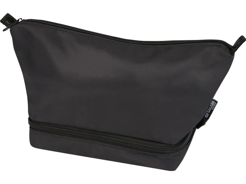 Trip Aware™ дорожная косметичка из переработанного материала 6 л, черный