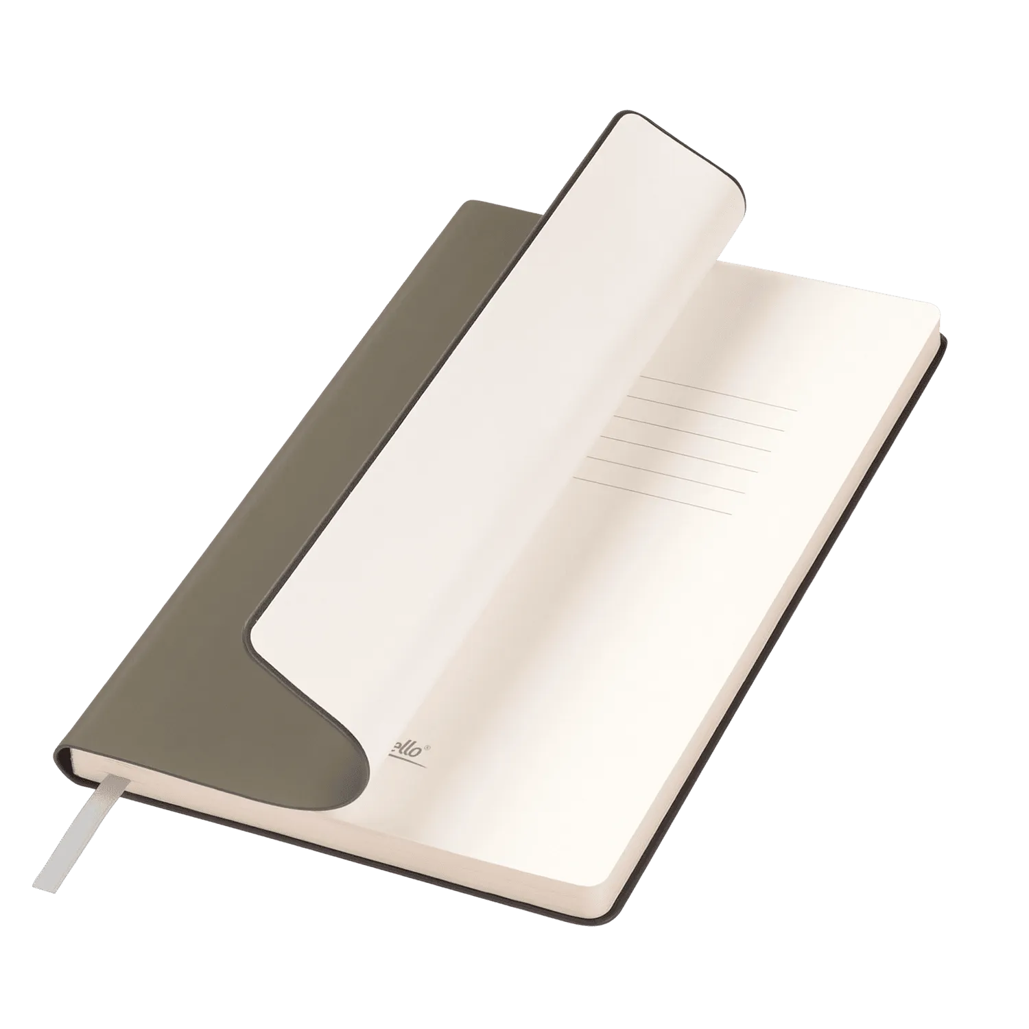 Ежедневник Спарк (Spark) недатированный, серый (без упаковки, без стикера)