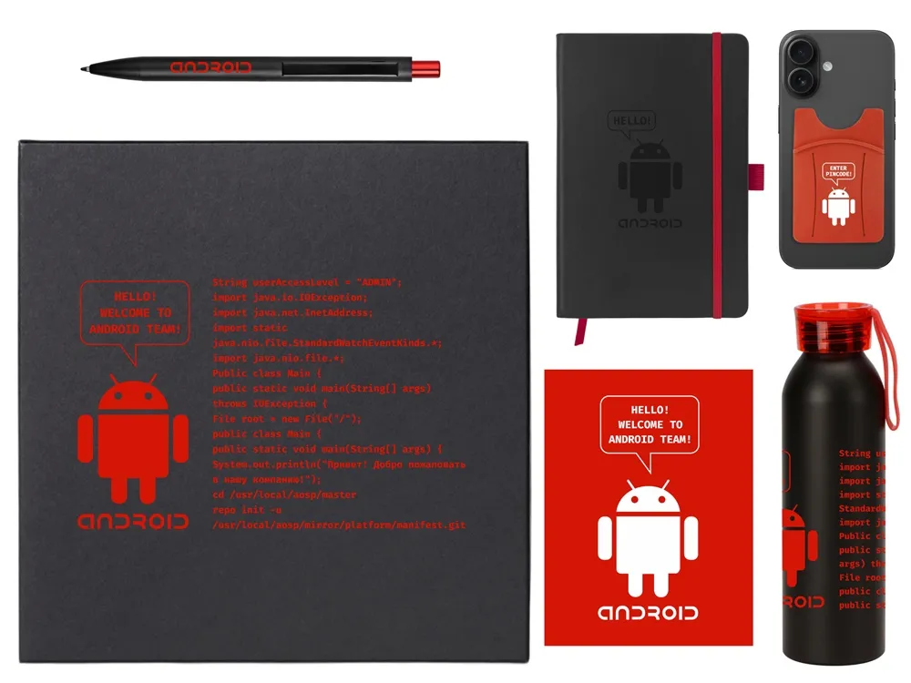 Welcome pack "Business suite", красный