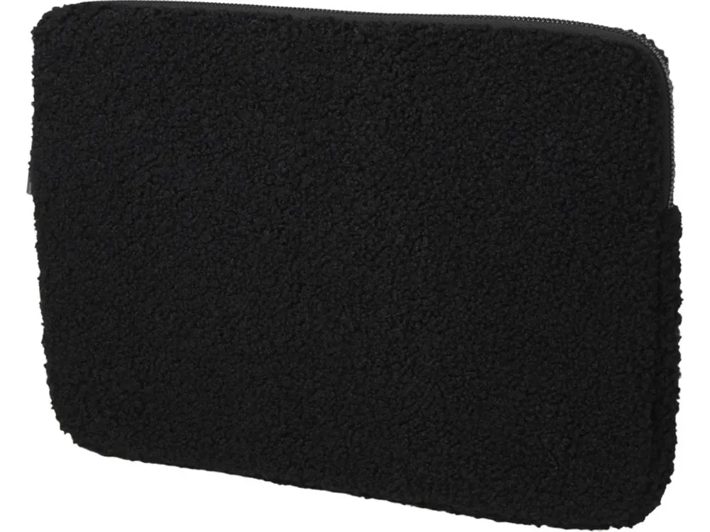 Шерпа чехол для 13-дюймового ноутбука объемом 2 л из шерпы, переработанной по стандарту GRS, черный