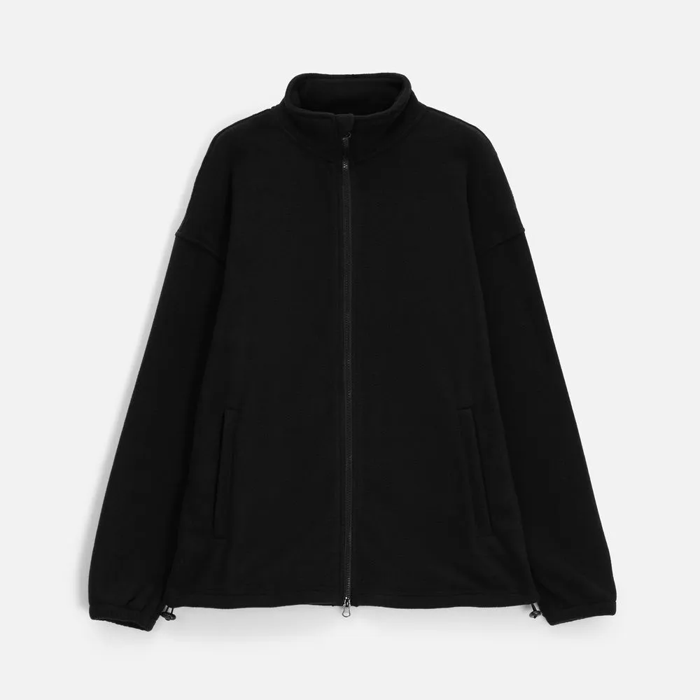 Куртка флисовая унисекс Nebo, черная, размер L