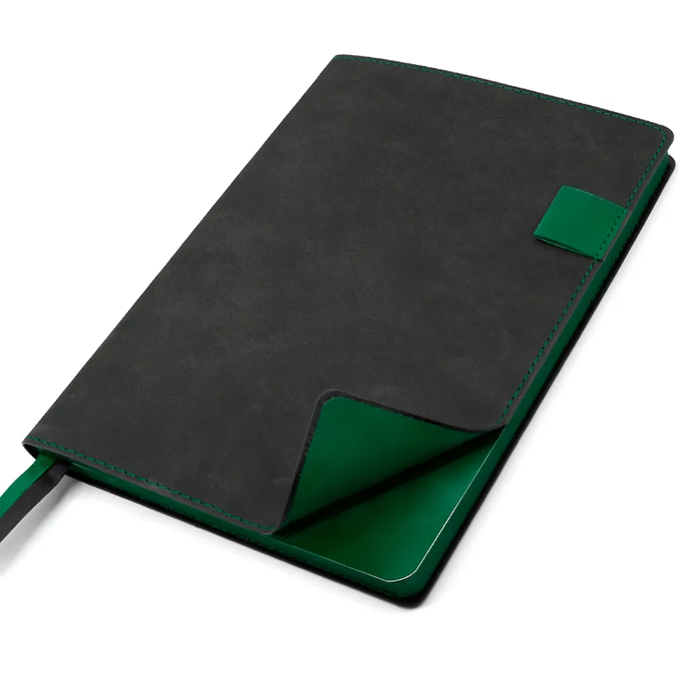 Черный/тёмно-зеленый