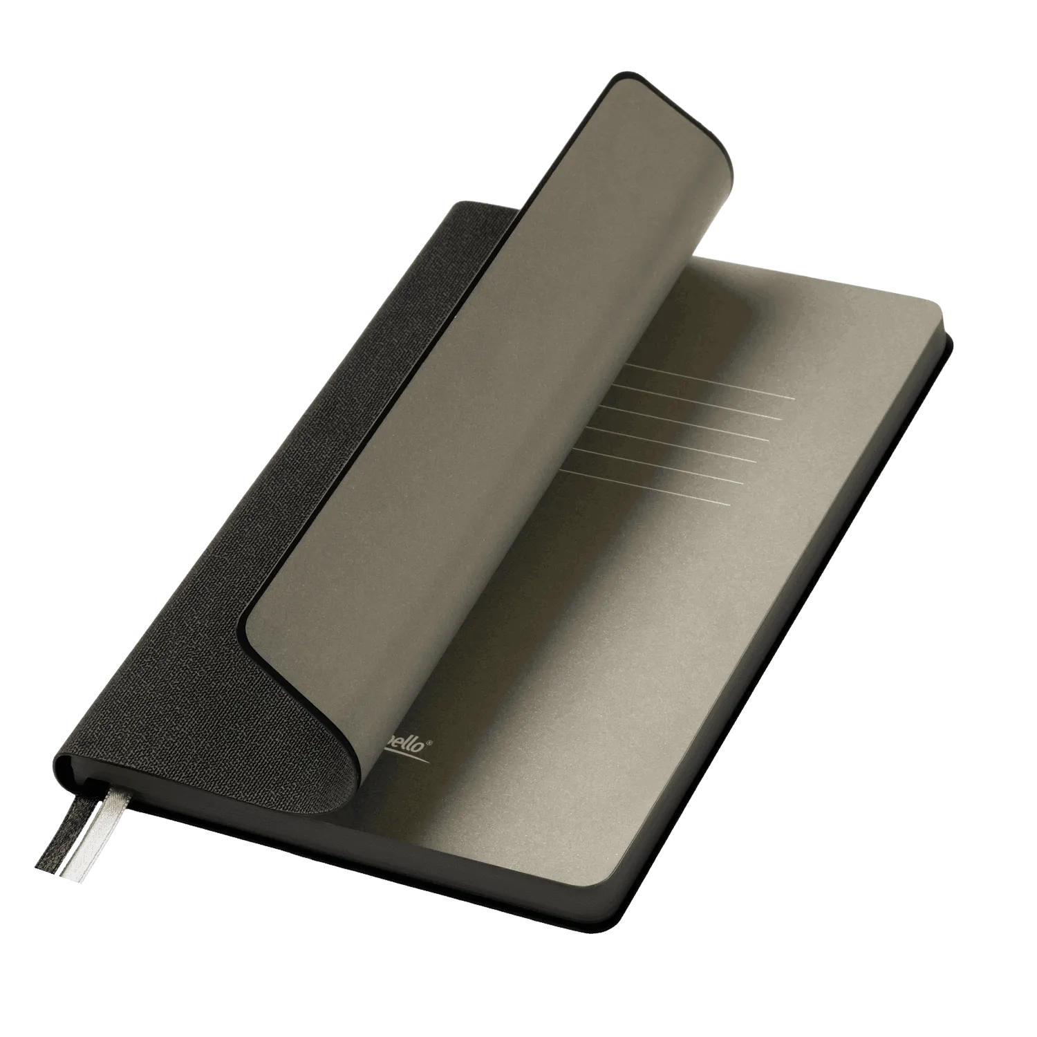 Ежедневник Твид (Tweed) недатированный, черный