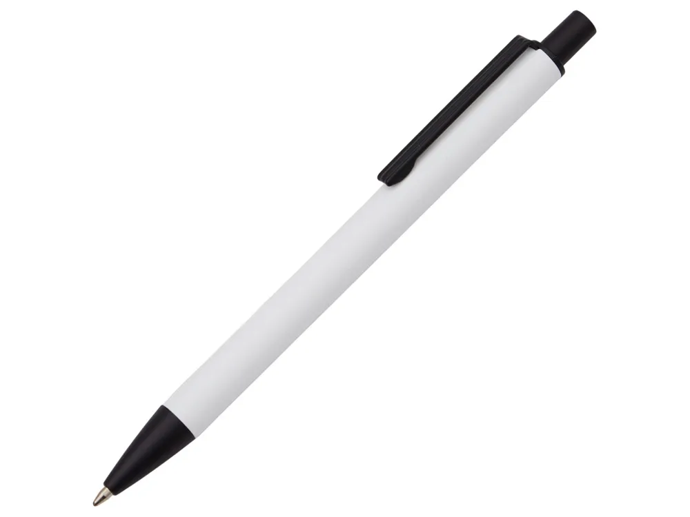 Ручка металлическая шариковая "Groove M Recy", белый