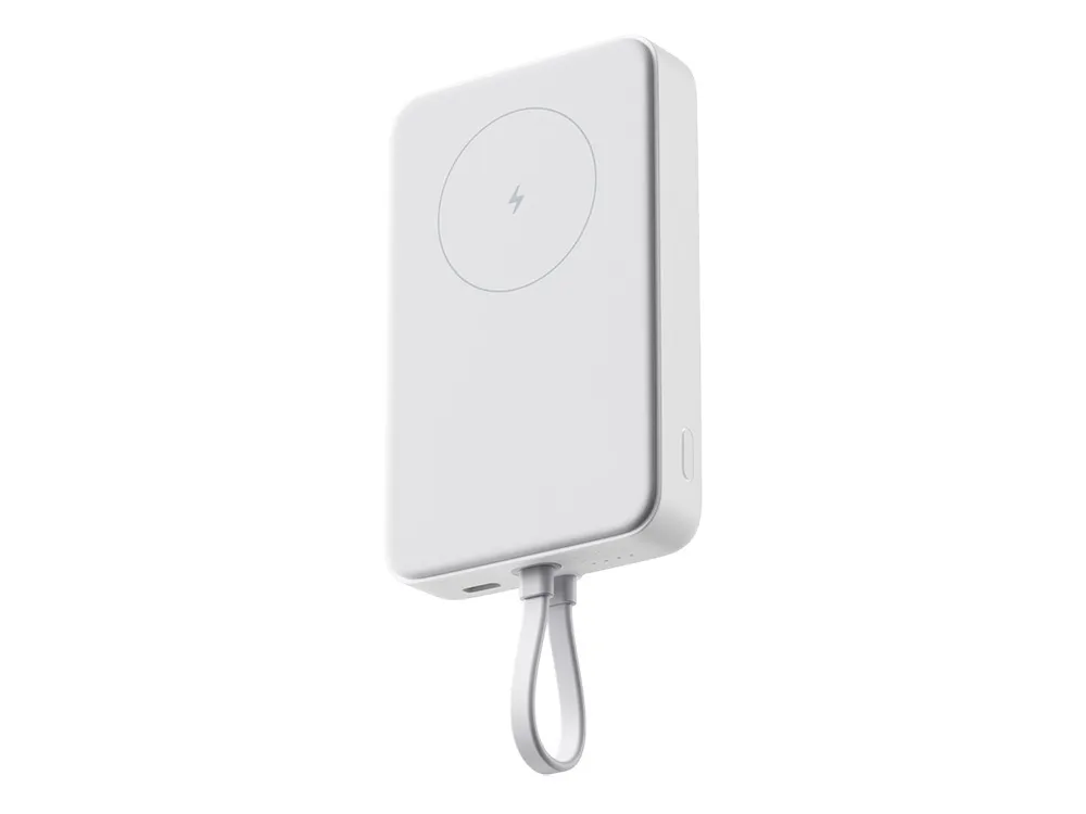 Внешний аккумулятор с кабелем Xiaomi 33W Magnetic Power Bank 10000mAh (Integrated Cable) White