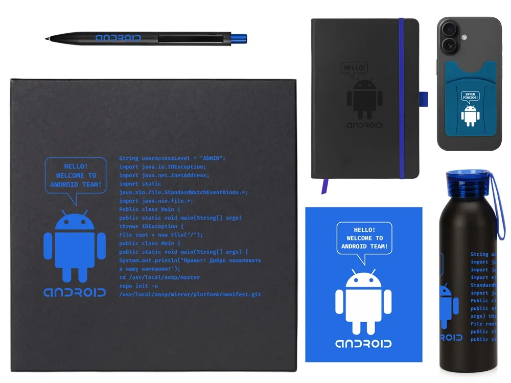 Welcome pack "Business suite", синий