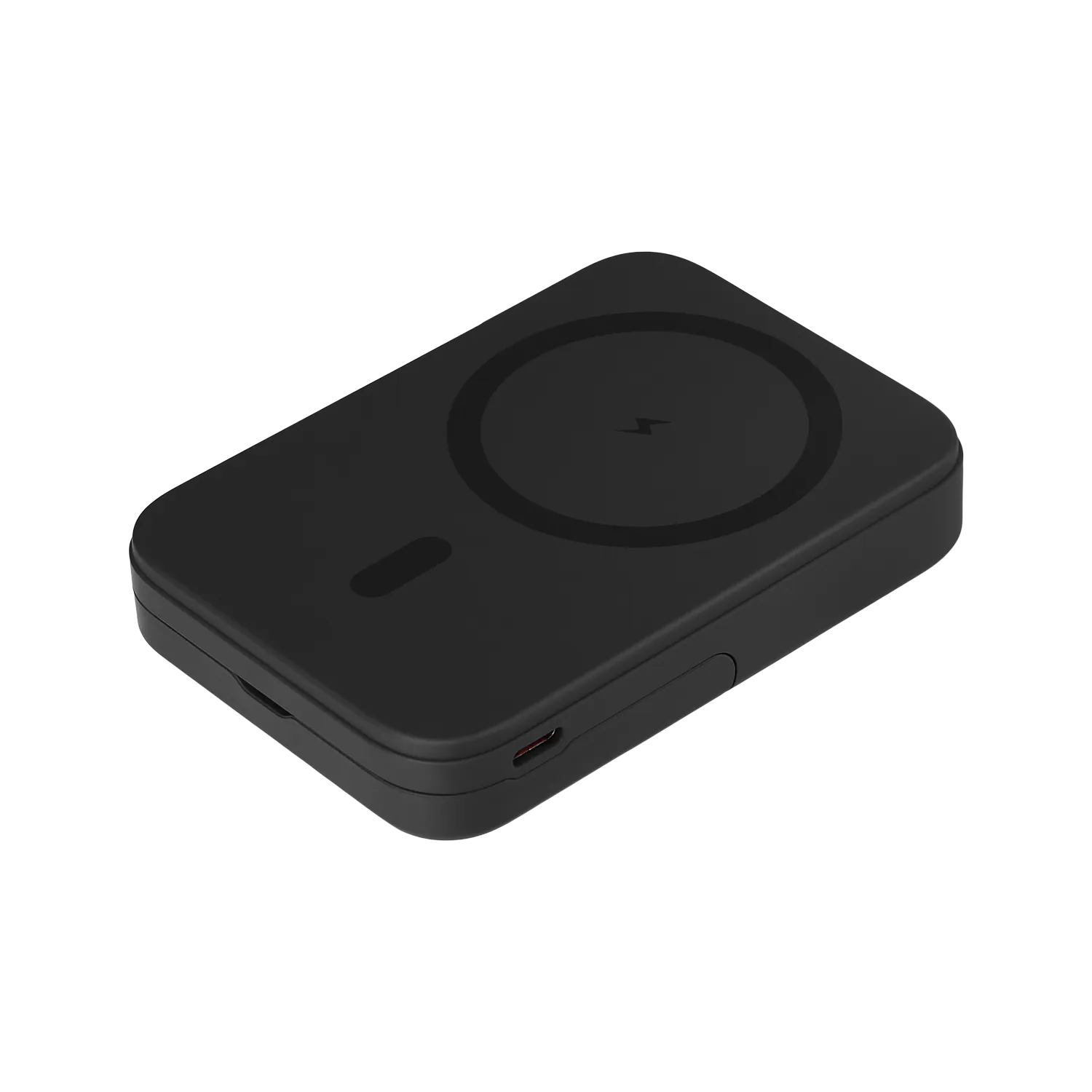 Внешний аккумулятор Юнион PD (Union PD) 10000mAh с функцией беспроводной зарядки 15W, черный