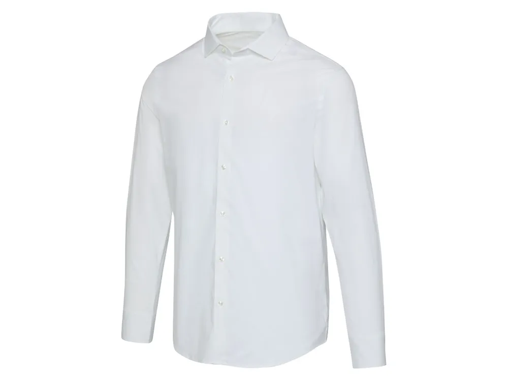Carnelian мужская рубашка из поплина - Белый