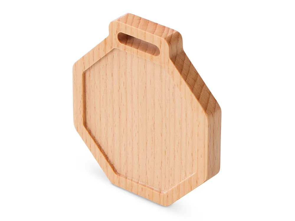 Медаль из бука "Octagon", ромб