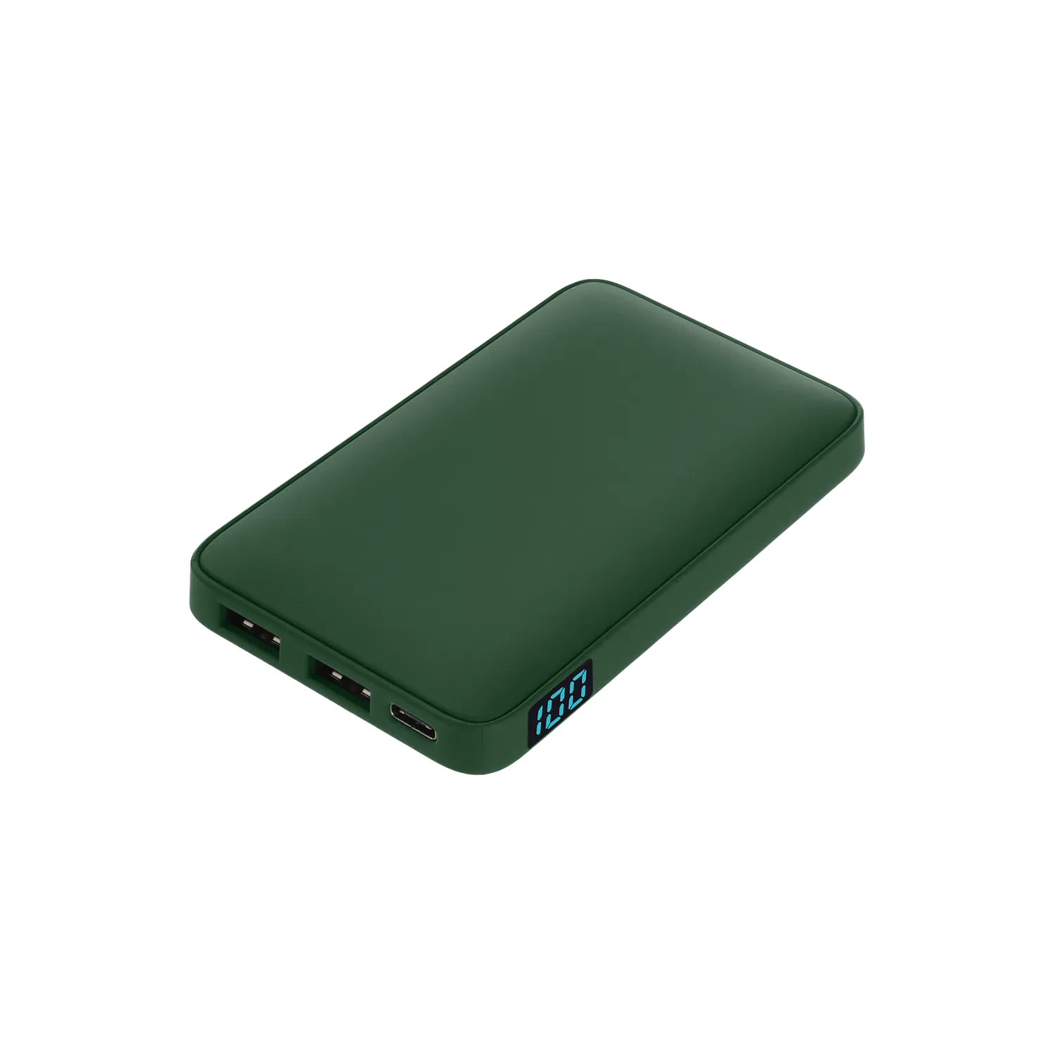 Внешний аккумулятор с подсветкой Ancor 5000 mAh, зеленый
