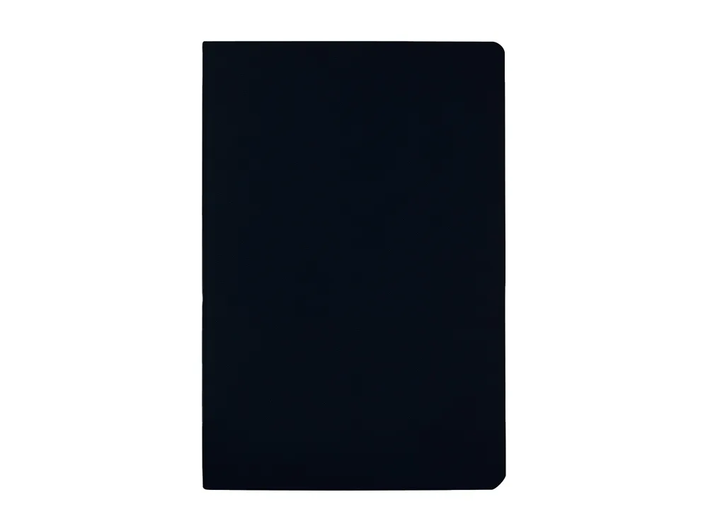 Бизнес тетрадь А5 "Megapolis flex" 60 л. soft touch клетка, темно-синий navy