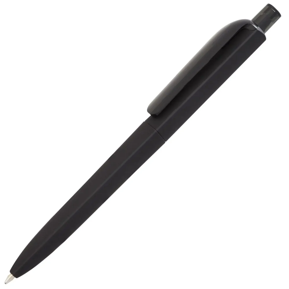 Ручка шариковая Prodir DS8 PRR-T Soft Touch, черная