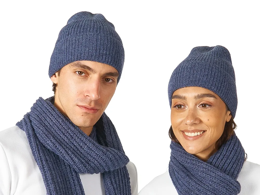 темно-синий меланж