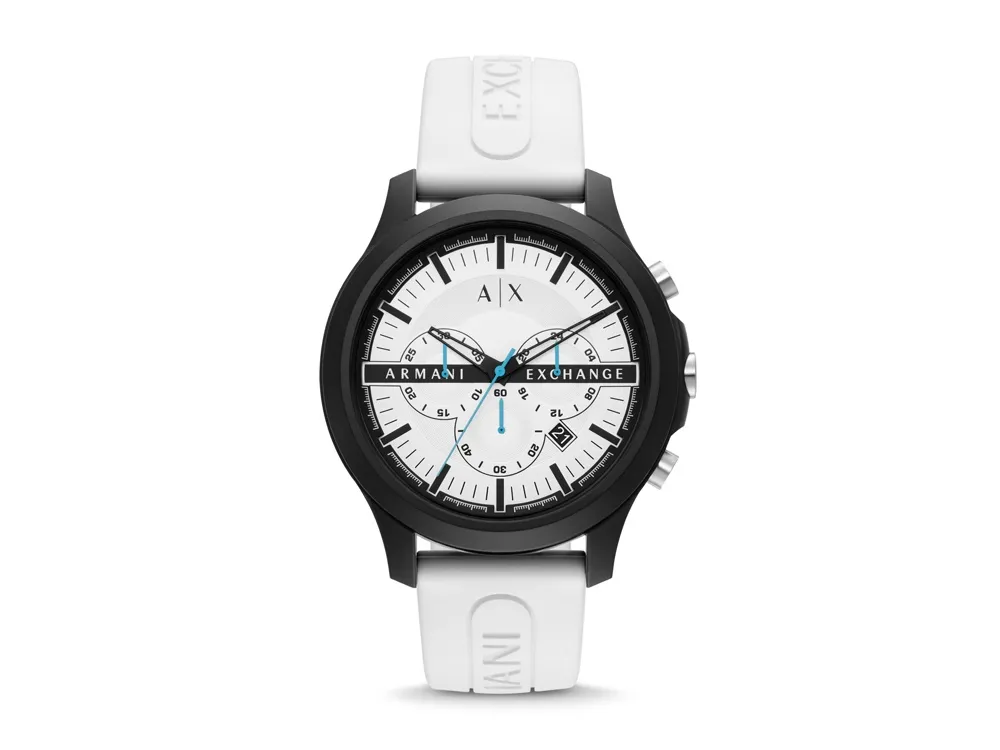 корпус- черный, циферблат- белый, крепление- белый