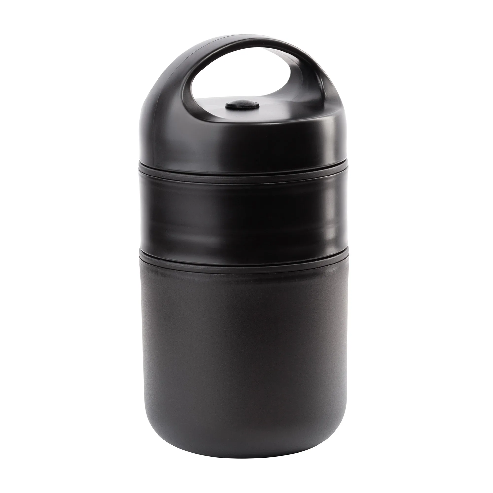 Контейнер для ланча "Complex" 2 отделения черный