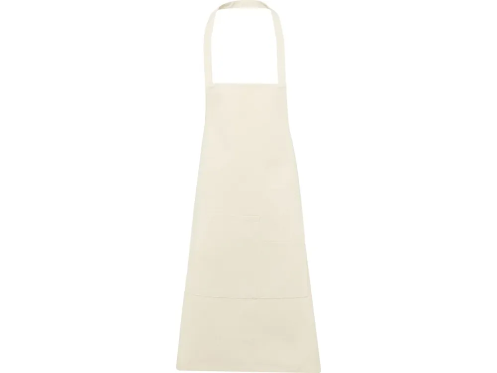 Khana Хлопковый фартук плотностью 280 г/м2, белый