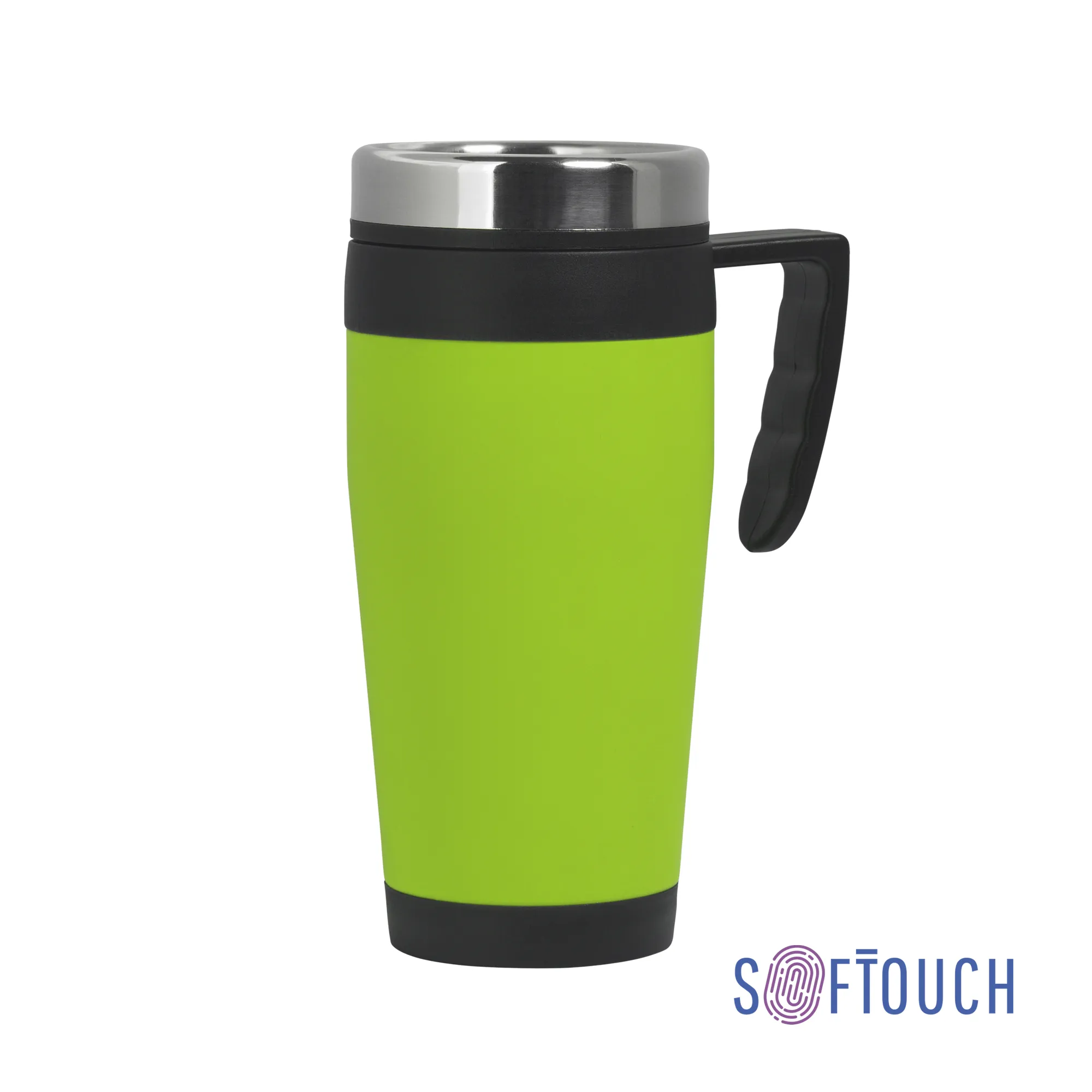 Термокружка "Австралия", покрытие soft touch, 400 мл зеленое яблоко