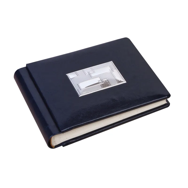 Фотоальбом "Хай-тек" 15х21 темно-синий