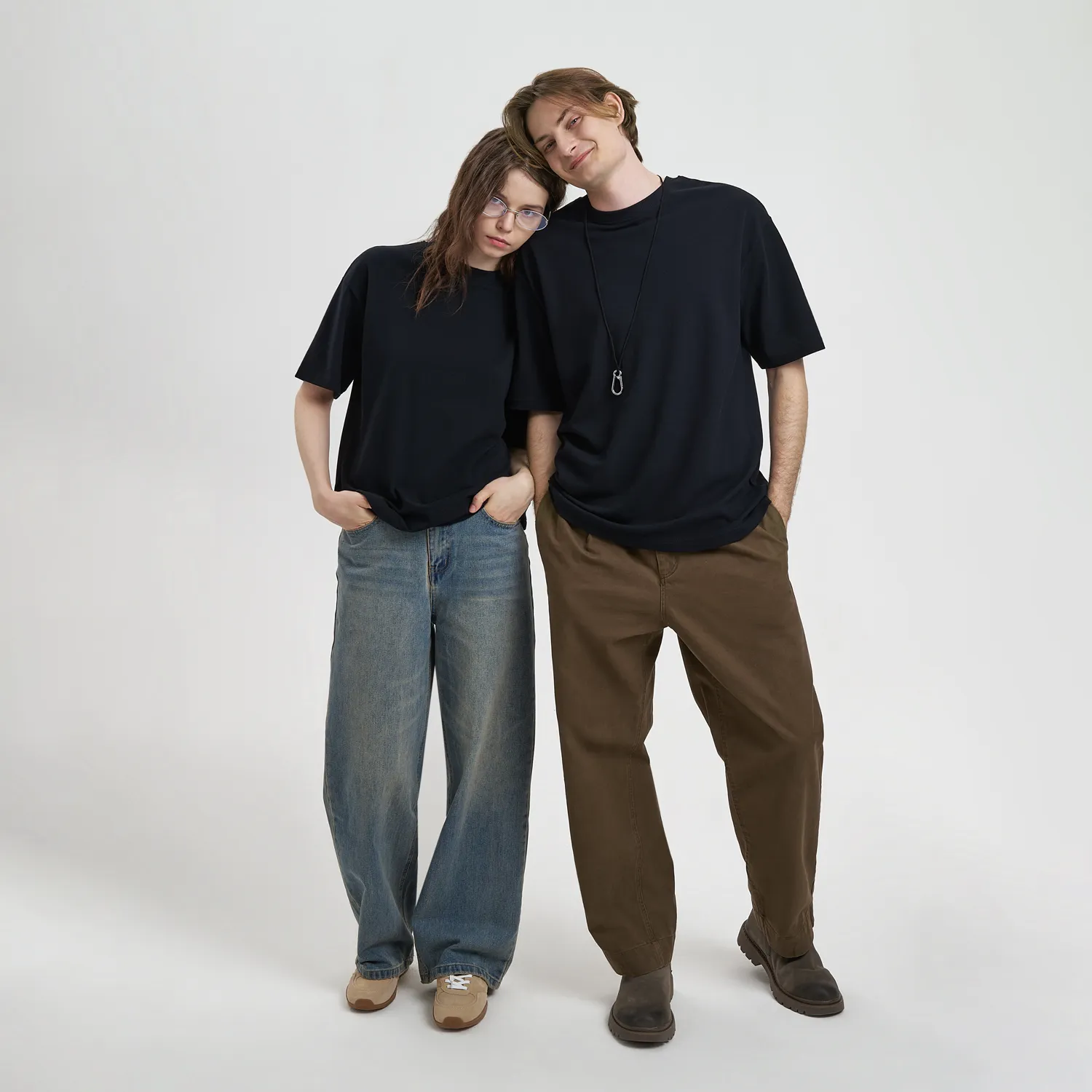 Футболка унисекс премиум Аура (Aura), 100% хлопок 200гр. черный, размер XL/2XL