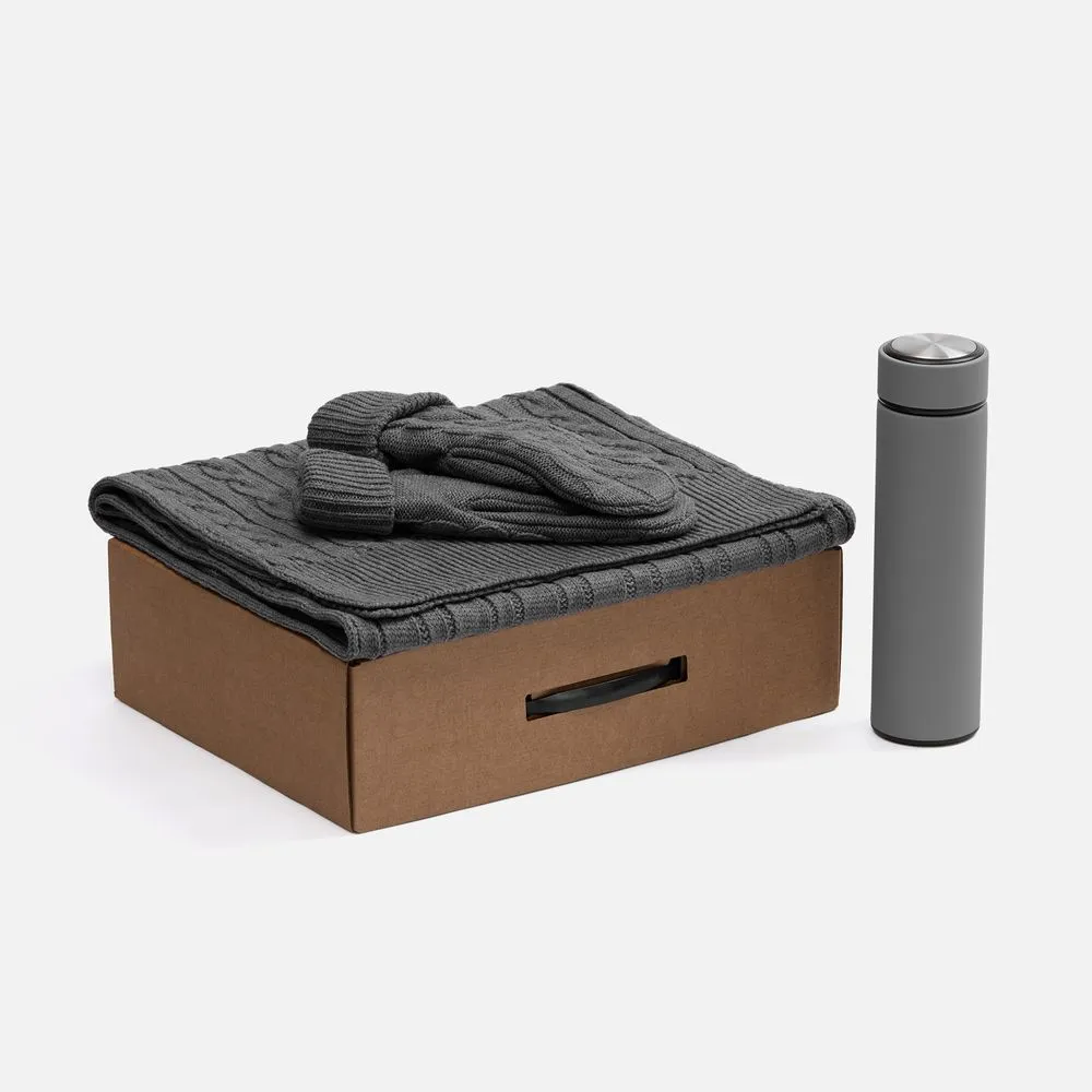 серый меланж