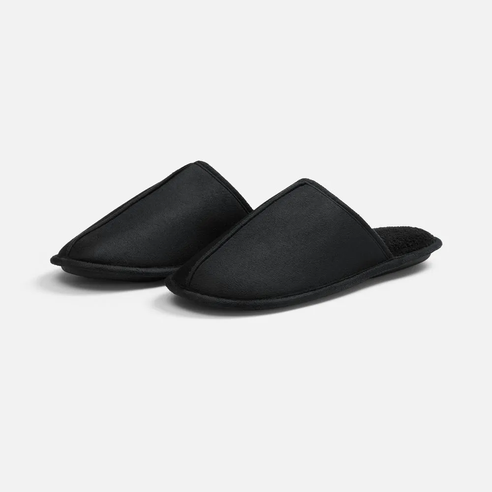 Тапочки домашние Norridge, размер 43-45, черные