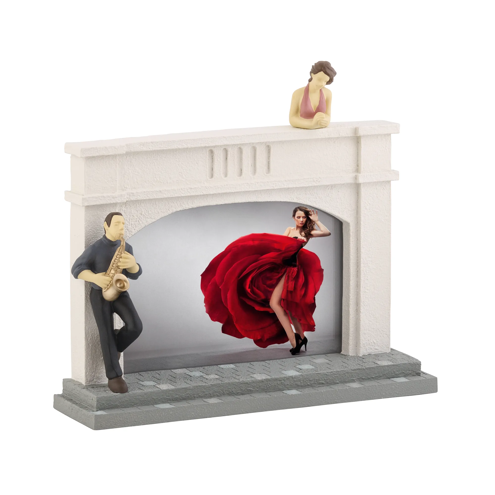 Фоторамка "Мелодия любви" белый