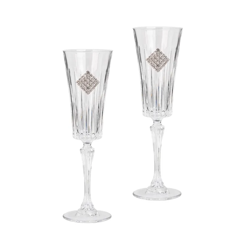 Набор для шампанского "Rombo Regina", 6 фужеров прозрачный