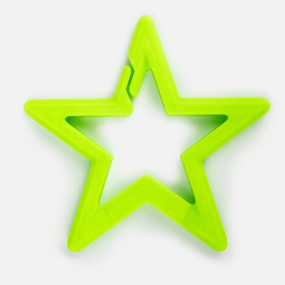 Брелок Impreso, 3D-печать на заказ, звезда
