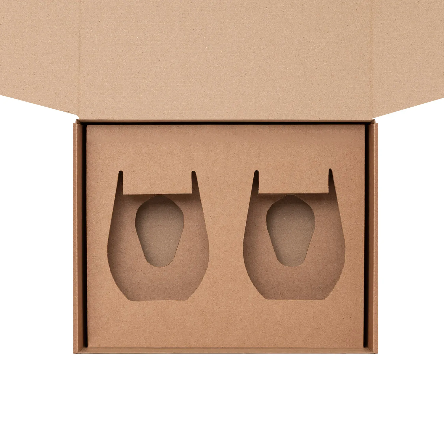 Доп. ложемент под 2 стакана для воды (для рифленого стекла) в малую коробку (арт. 21001.020)