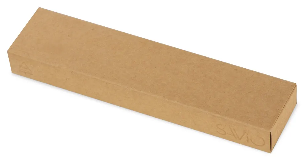 Футляр для 1 ручки из переработанного картона "Recycard", натуральный