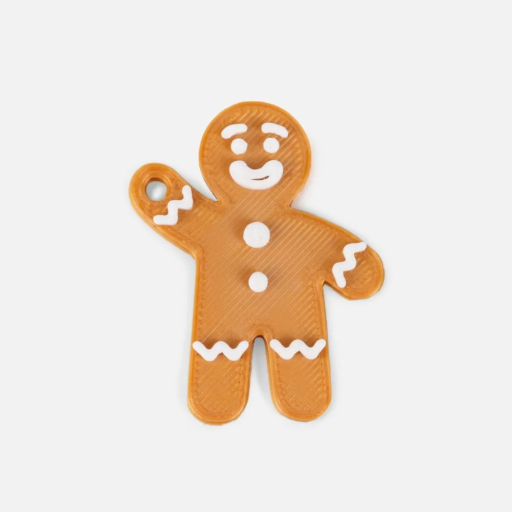 Мини-подвеска «Пряник», 3D-печать на заказ, человечек