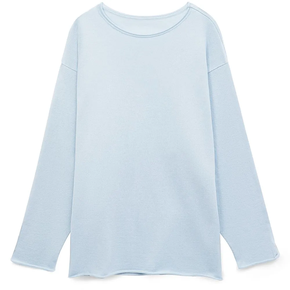 Лонгслив унисекс Siluetti Fuori, светло-голубой, размер L/XL